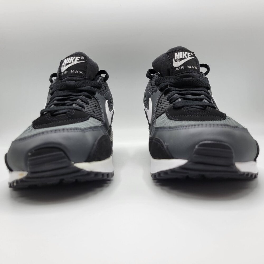 Nike Air Max 90 CN8490-002 Mens Sneakers Size 12 Black & Gray Like New - Picture 10 of 16